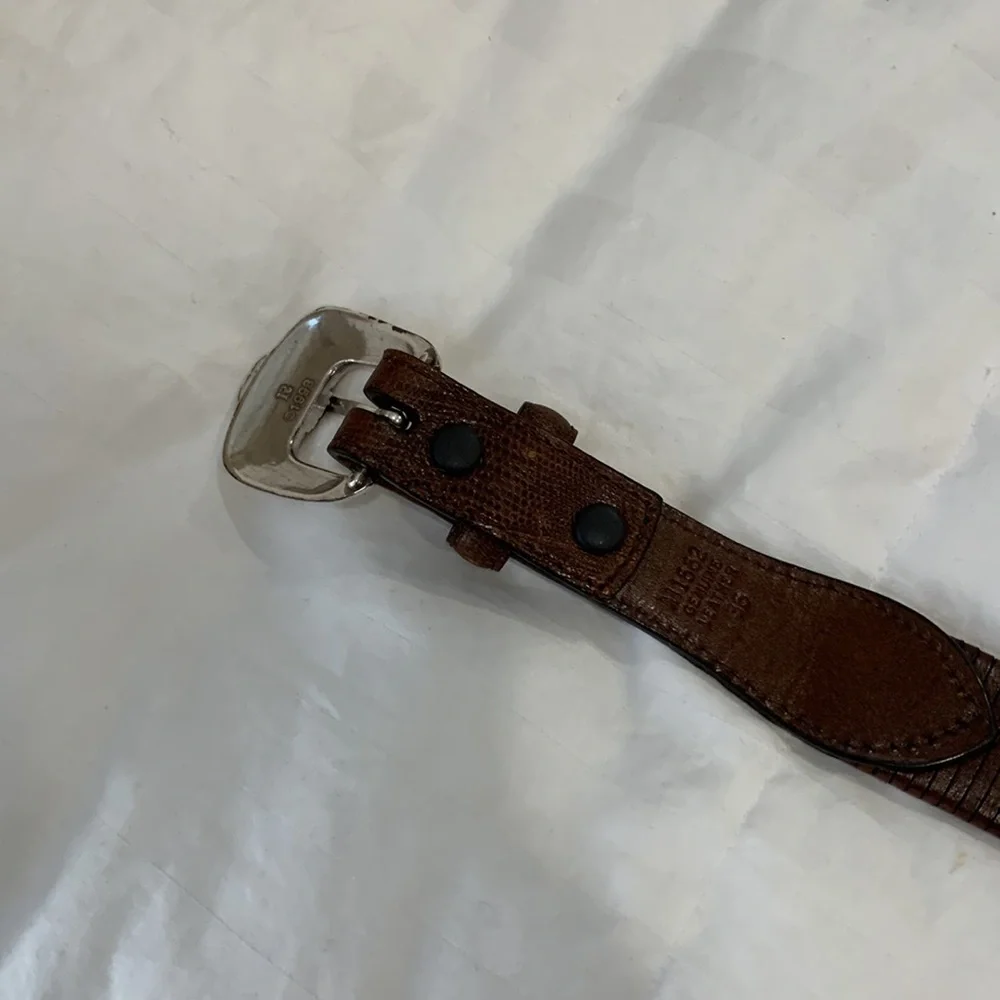 Sentry BraidedGenuine Leather Western Style Brown Belt, Size 34‎